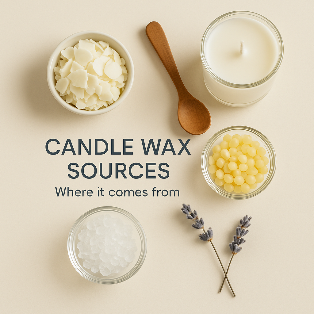 Where Different Types of Candle Wax Come From